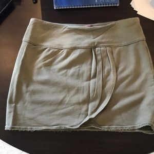 Free people gray/green skirt size XS
